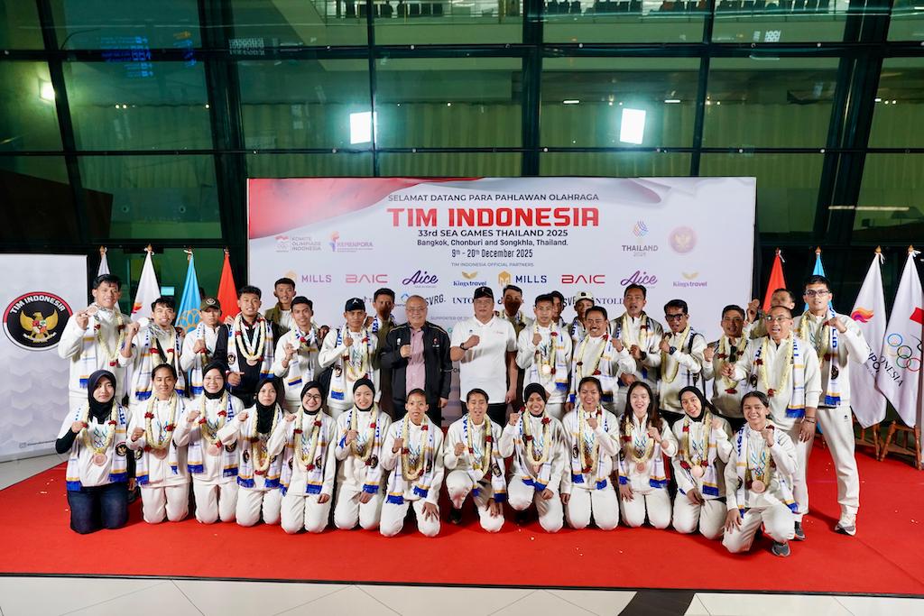 Kontingen Indonesia untuk SEA Games 2025. (Foto/Kemenpora)