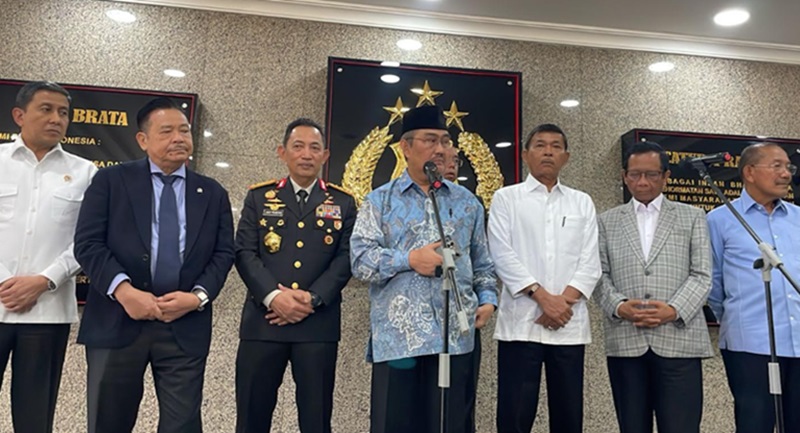 Ketua Komisi Percepatan Reformasi Polri, Jimly Asshiddiqie (Beritanasional/Bachtiar)