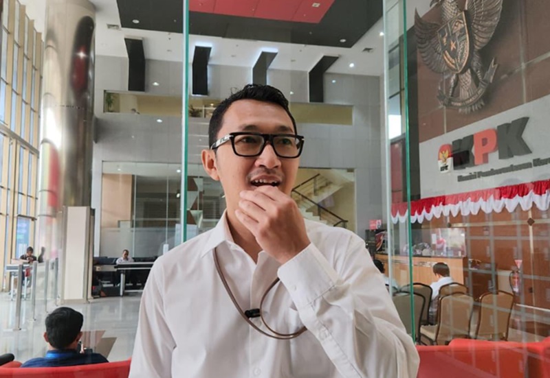 Juru Bicara KPK Budi Prasetyo. (BeritaNasional/Panji).