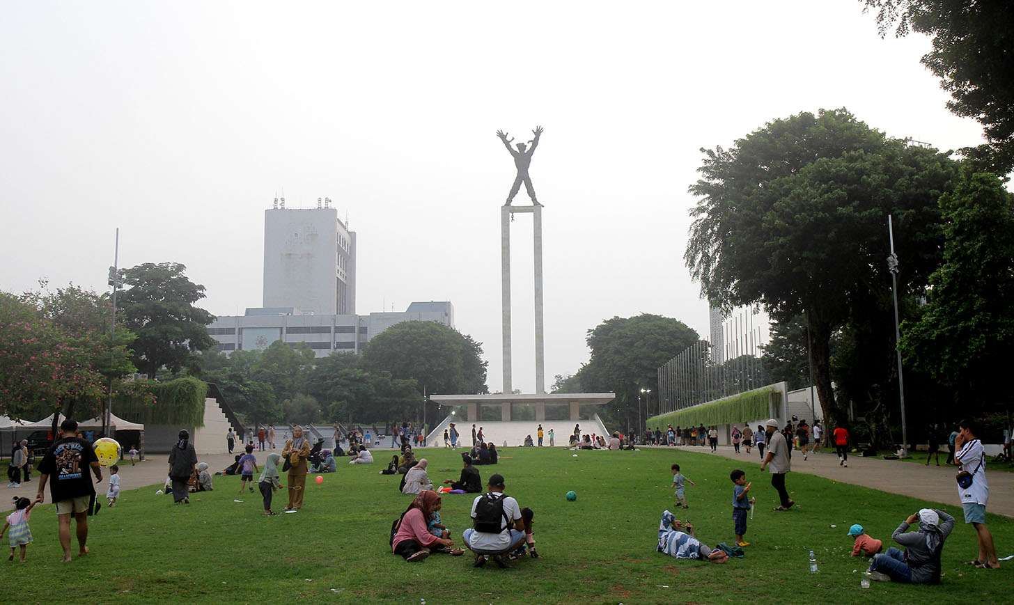Lapangan Banteng, Jakarta. (BeritaNasional/Oke Atmaja)