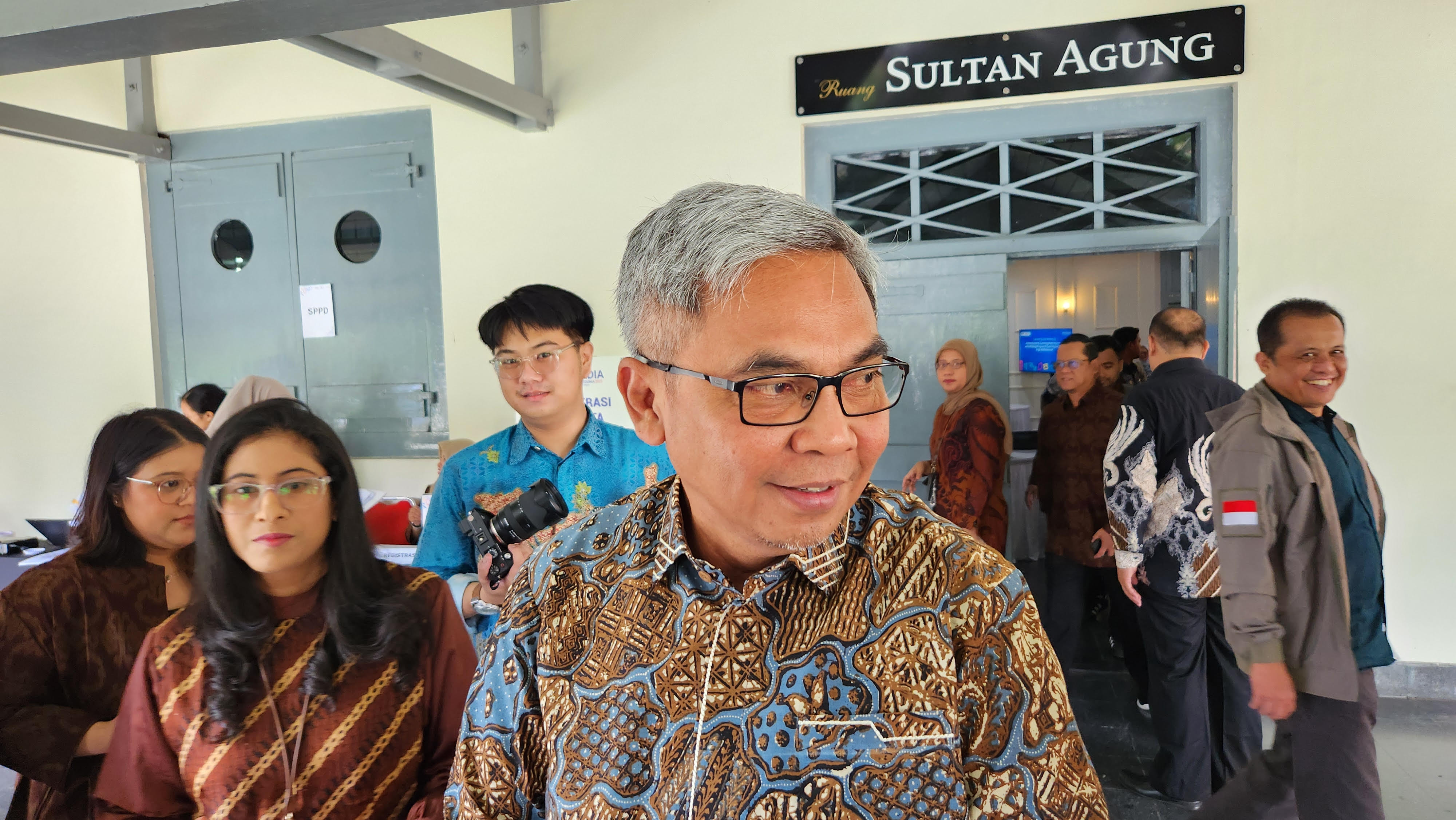 Ketua KPK Setyo Budiyanto ditemui di Yogyakarta. (BeritaNasional/Panji)