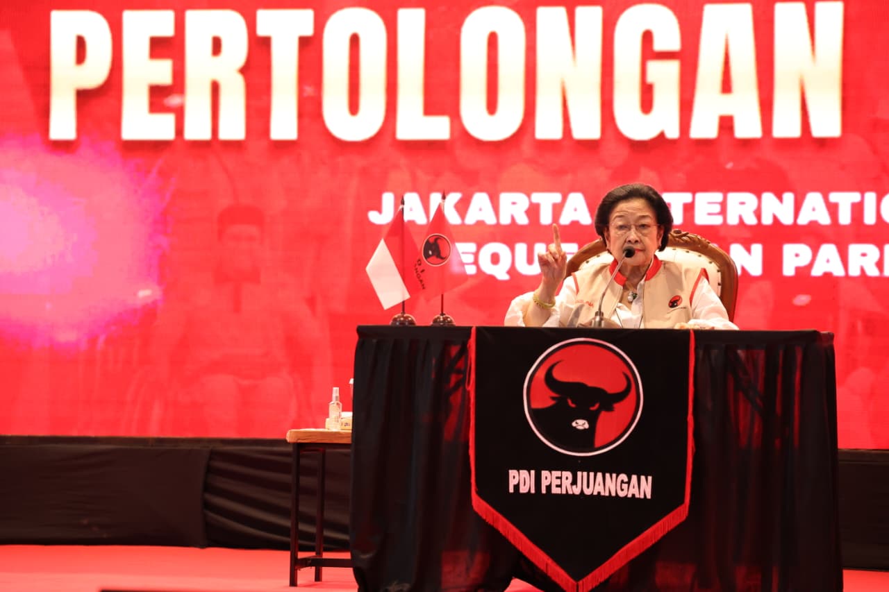 Ketum PDIP Megawati Soekarnoputri. (BeritaNasional/Ahda)