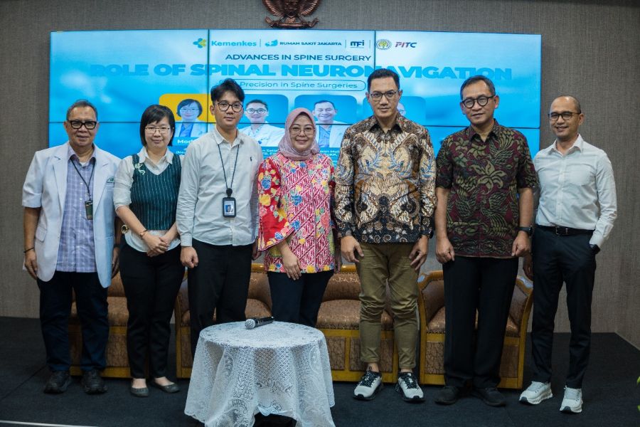 Peluncuran Spinal Neuronavigation di Gedung Annex RS Jakarta, pada 11 Desember 2025. (Foto/doc. RS Jakarta)