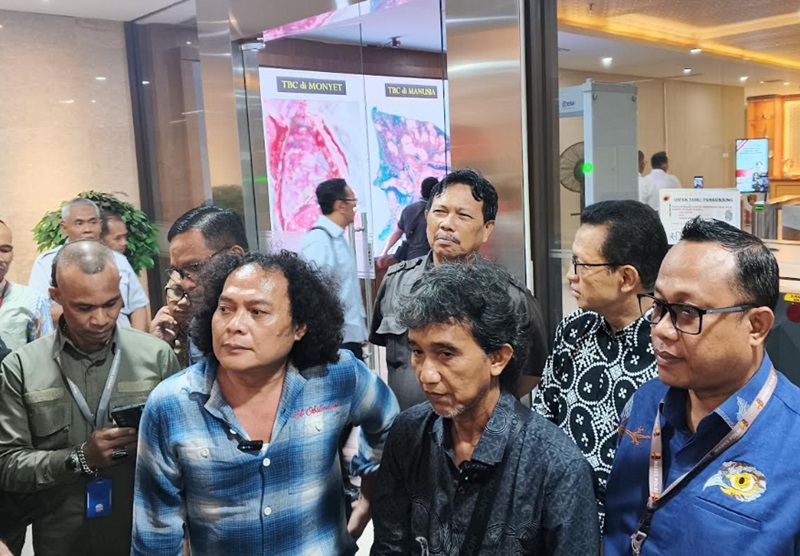 Pengacara ahli waris, Deolipa Yumara (Beritanasional/Bachtiar)