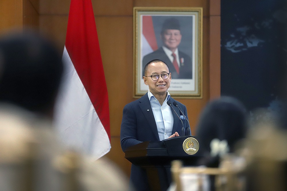 Wakil Ketua MPR RI Eddy Soeparno. (BeritaNasional/Elvis Sendouw)