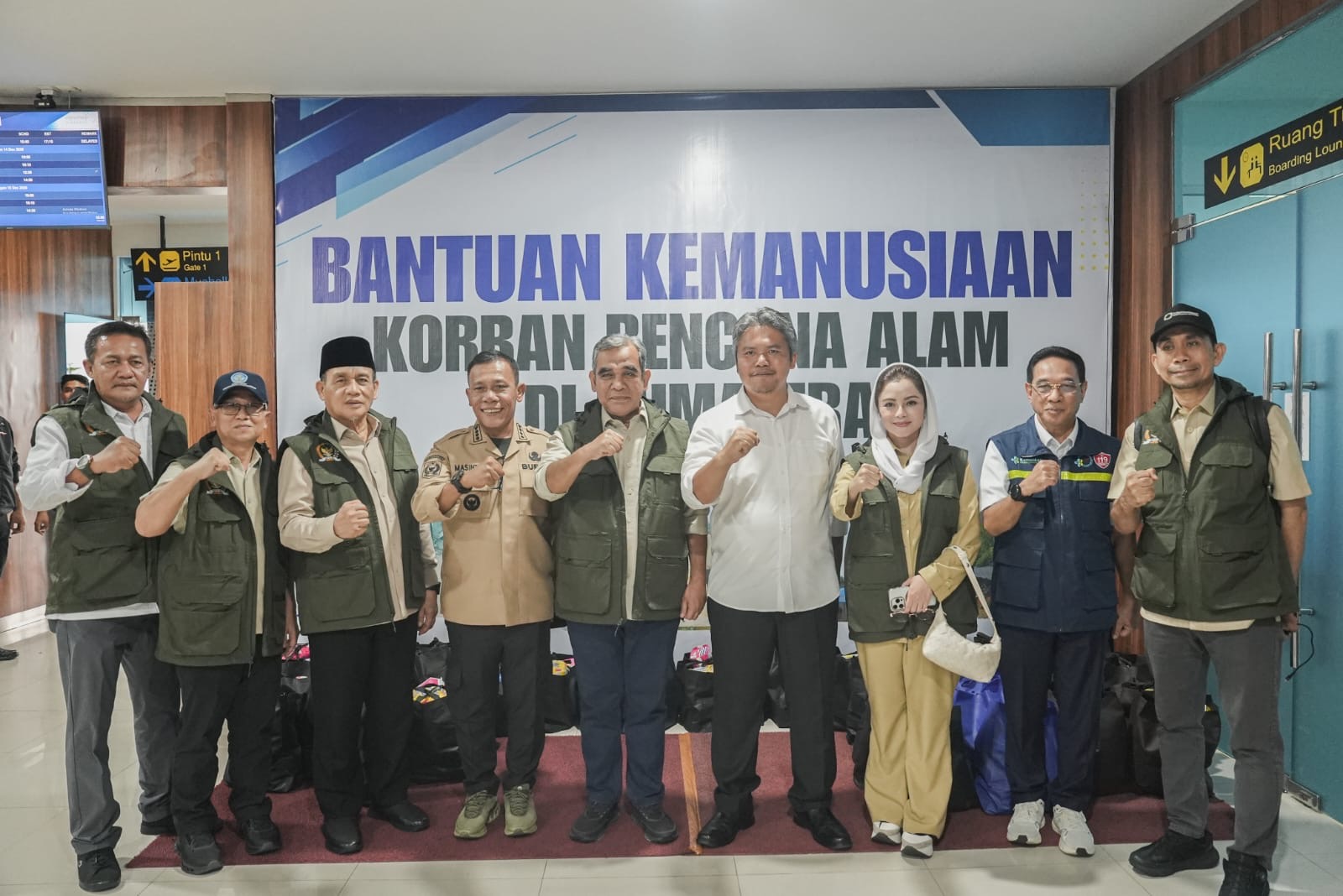 Muzani Temui Bupati Masinton: Kita Fokus Pulihkan Kehidupan Rakyat Pasca Bencana. (Foto/istimewa)