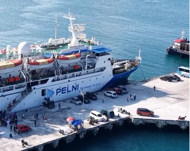 Pelni mulai layani arus mudik di Pelabuhan Benoa (BeritaNasional/Instagram PT Pelni)