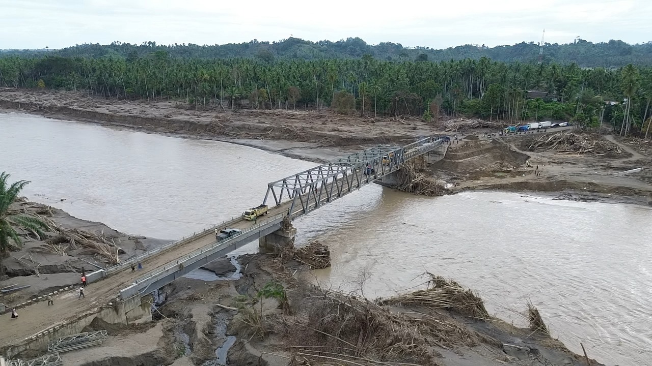 Pemerintah Bangun 4 Jembatan Bailey untuk Pulihkan Akses Warga. (Foto/istimewa)