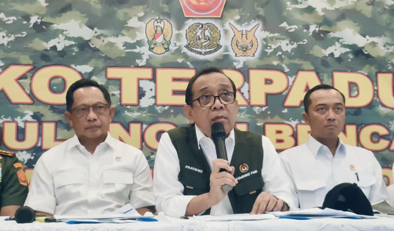 Menteri Koordinator Bidang Pembangunan Manusia dan Kebudayaan (PMK) Pratikno (Beritanasional/Bachtiar)