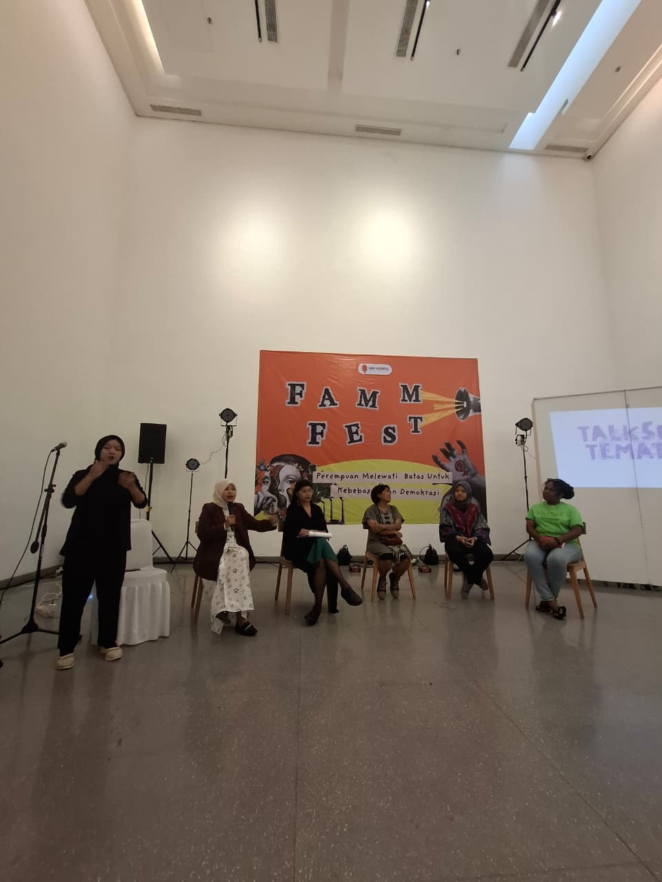FAMM Indonesia bersama Kaoem Telapak peringati hari Anti Kekerasan terhadap Perempuan 2025 di Jakarta. (BeritaNasional/istimewa)