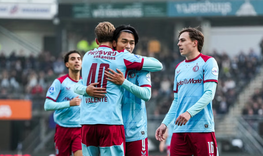 Penyerang Feyenoord, Ayase Ueda. (Foto/doc. Feyenoord)