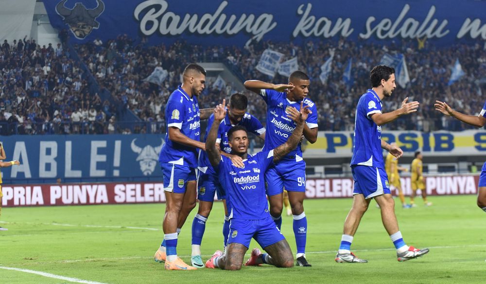 Laga Persib Bandung vs Bhayangkara FC di Super League. (Foto/Dok. Persib)