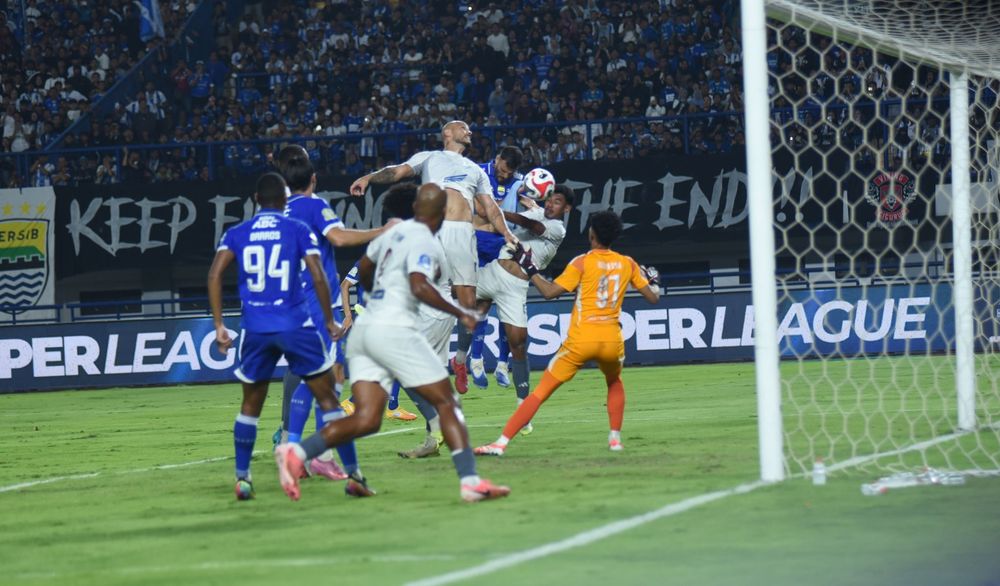Laga Persib Bandung vs PSM Makassar. (Foto/Dok Persib)