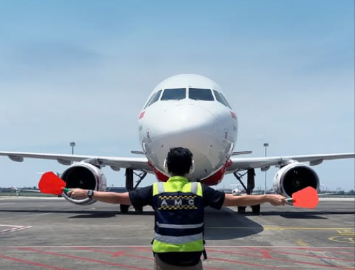 Belasan pendaratan pesawat dialihkan dari Bandara Soetta, Senin (12/1/2026). (BeritaNasional/Instagram Injourney Airports)