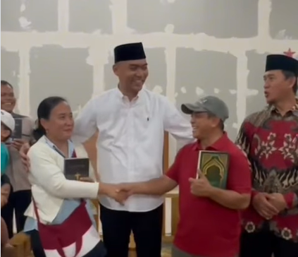Polemik penolakan rumah doa di Bekasi berakhir damai, Ini 8 poin kesepakatannya! (BeritaNasional/Instagram Gugun Gumilar)
