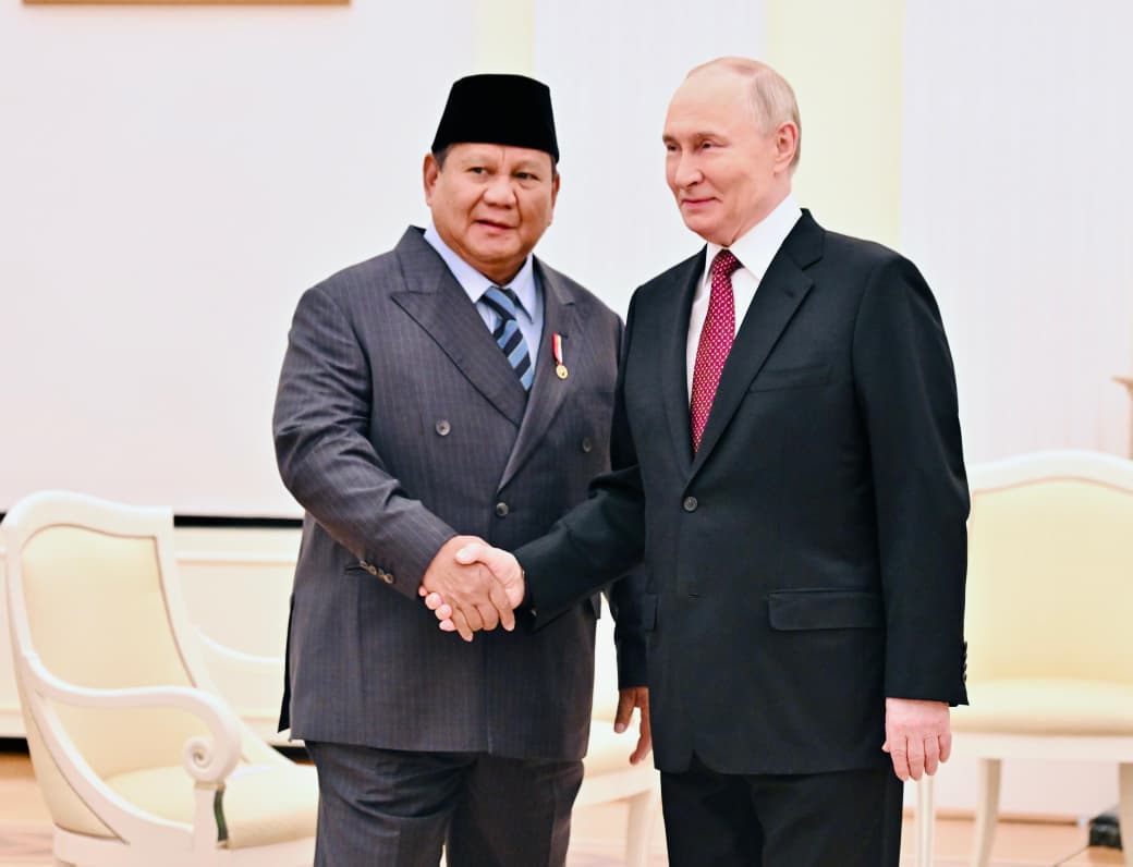 Presiden Prabowo lakukan pertemuan penting dengan Putin di Rusia. (Foto/Laily Rachev - Biro Pers Sekretariat Presiden)