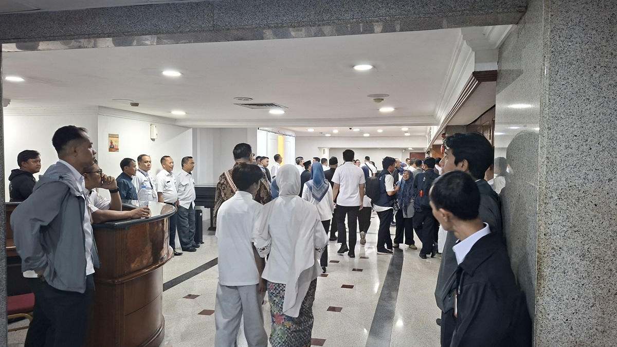 Gubernur DKI Jakarta Pramono Anung kembali rombak jajaran eselon 2. (BeritaNasional/Lydia)