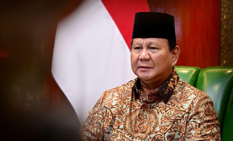 Presiden Prabowo ucapkan Selamat Natal  (Foto/PBMI)