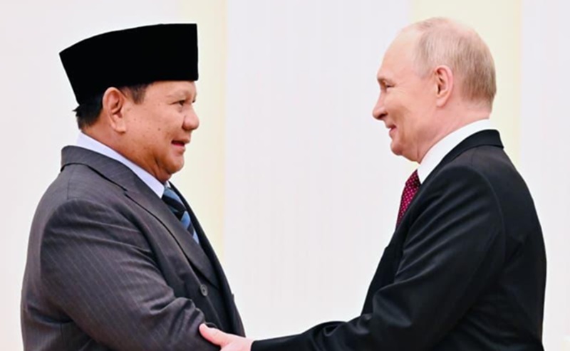Presiden Prabowo undang Putin ke Indonesia (Foto/PBMI)