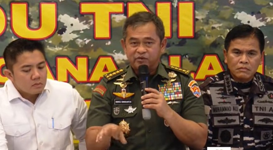 Starlink untuk bencana Sumatera, KSAD: pulsanya belum tahu siapa yang mau bayar. (Foto/YouTube BPMI Setpres)