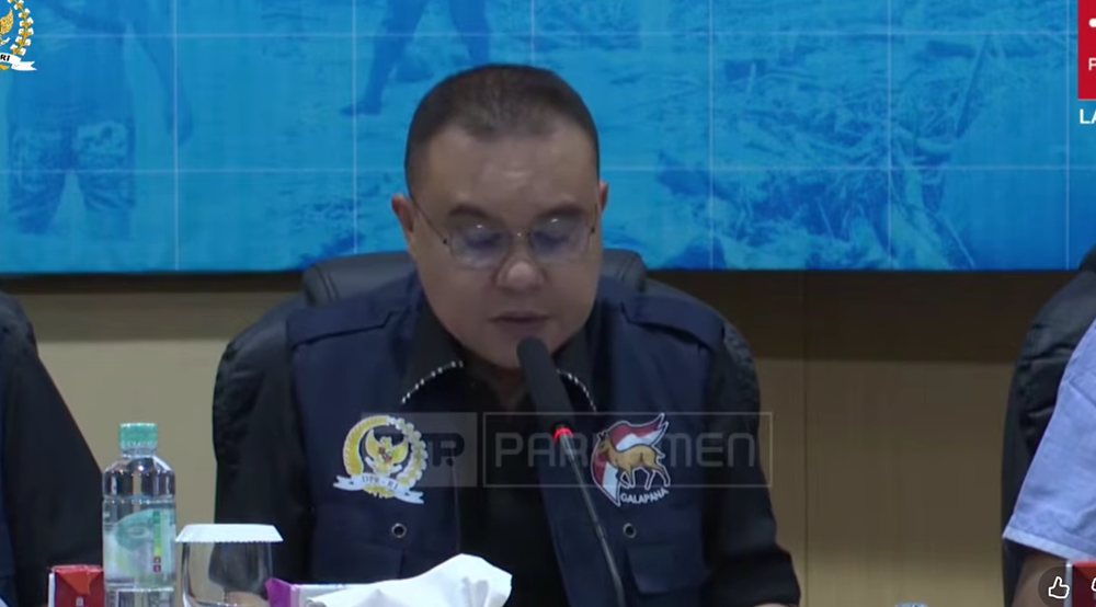 Wakil Ketua DPR RI Sufmi Dasco Ahmad. (Foto/TV  Parlemen)