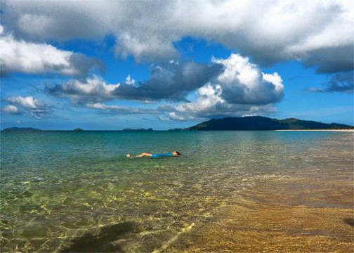Wisata Pantai Sisi di Natuna. (Foto/Pemkab Natuna)