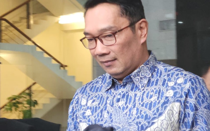 Ridwan Kamil diperiksa KPK (Beritanasional/Panji)