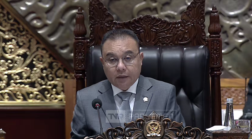 Wakil Ketua DPR Sufmi Dasco Ahmad. (Foto/YouTube TV Parlemen)
