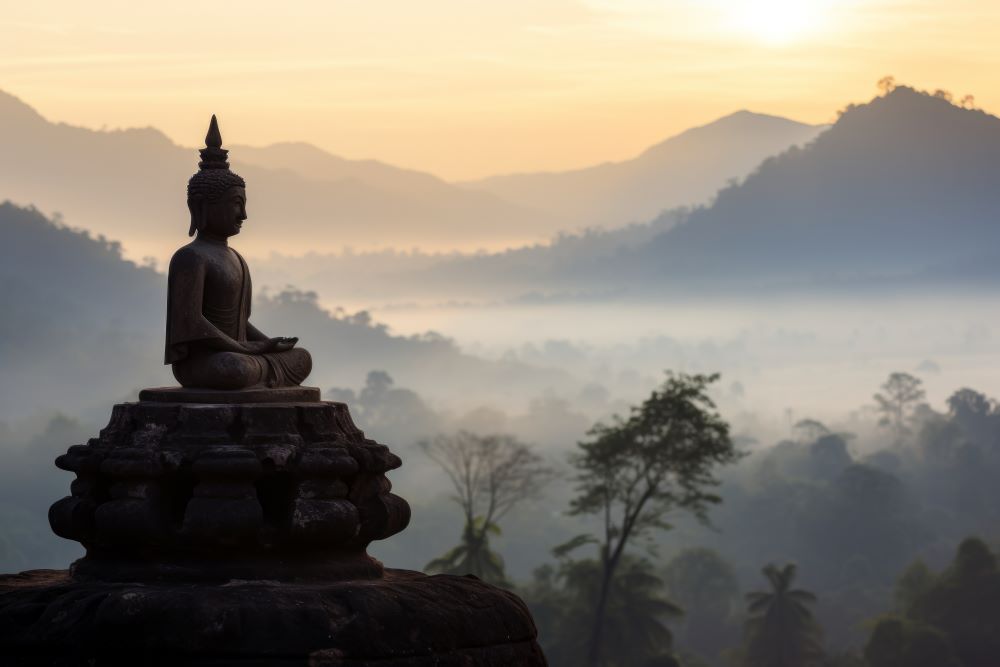 Ilustrasi Hari Bodhi. (Foto/Freepik)