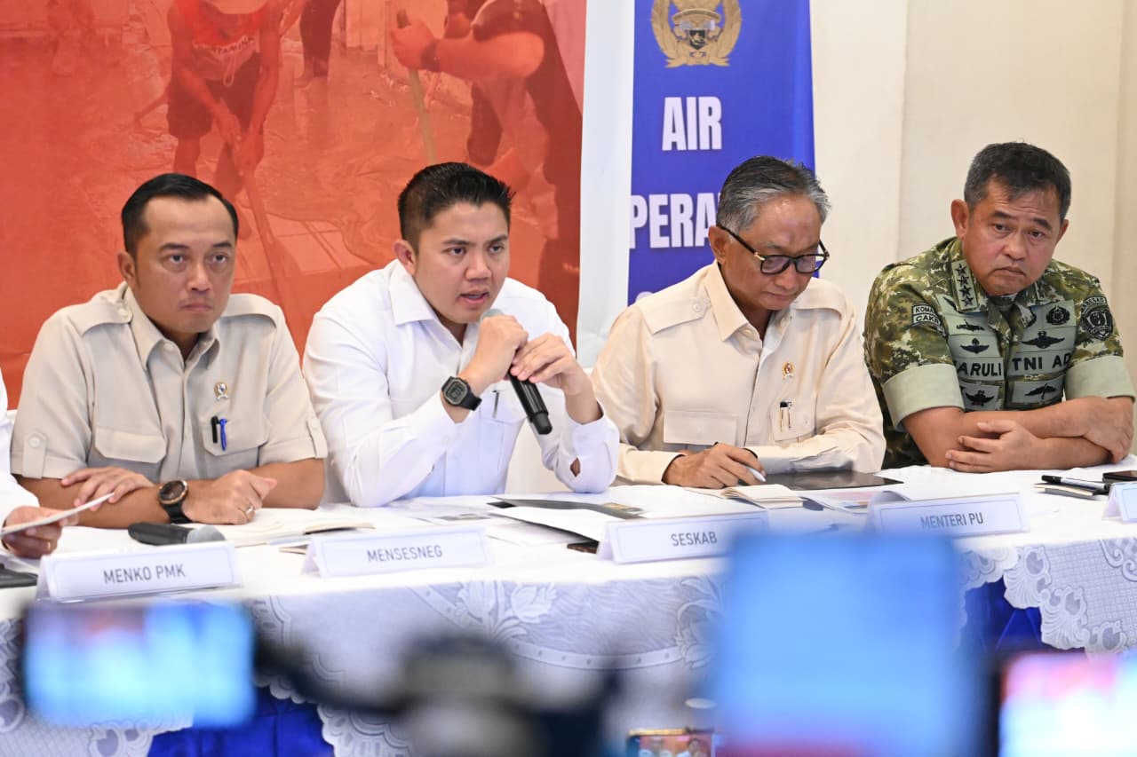 Sekretaris Kabinet (Seskab) Teddy Indra Wijaya. (Foto/BPMI)