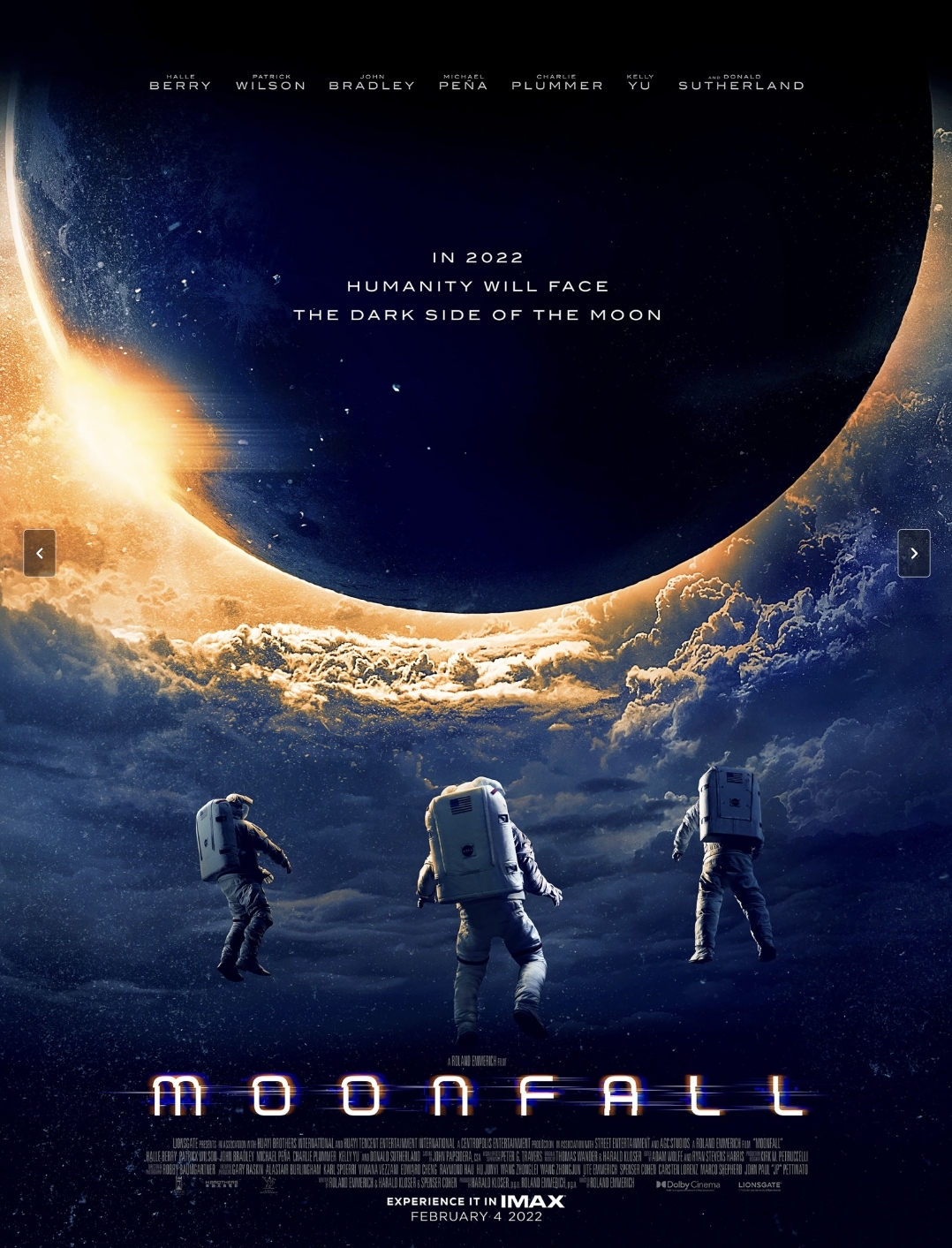 Sinopsis "Moonfall", film bencana dahsyat yang digarap saat pandemi COVID-19. (Foto/Lionsgate)