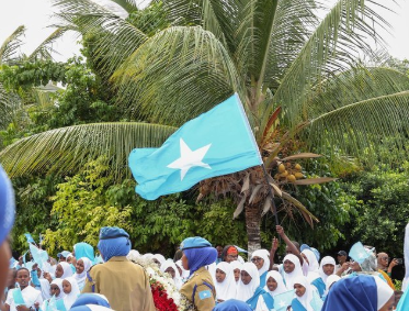 Somalia protes Israel yang akui Somaliland, ungkap upaya pencaplokan wilayah-Bendera Somalia. (BeritaNasional/Instagram Somalia)