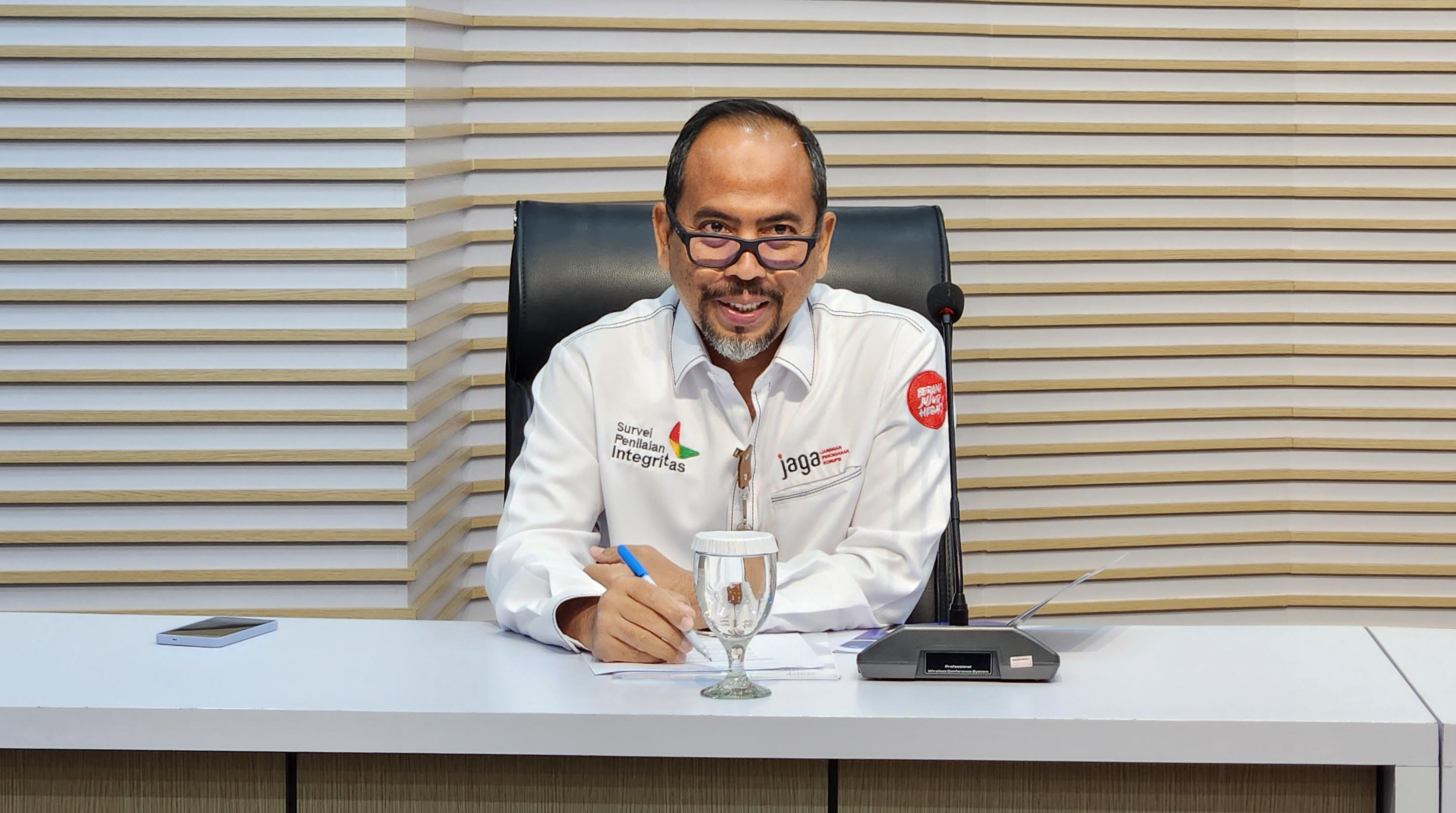 Plt Deputi Pencegahan Komisi Pemberantasan Korupsi (KPK) Aminudin. (BeritaNasional/Panji)