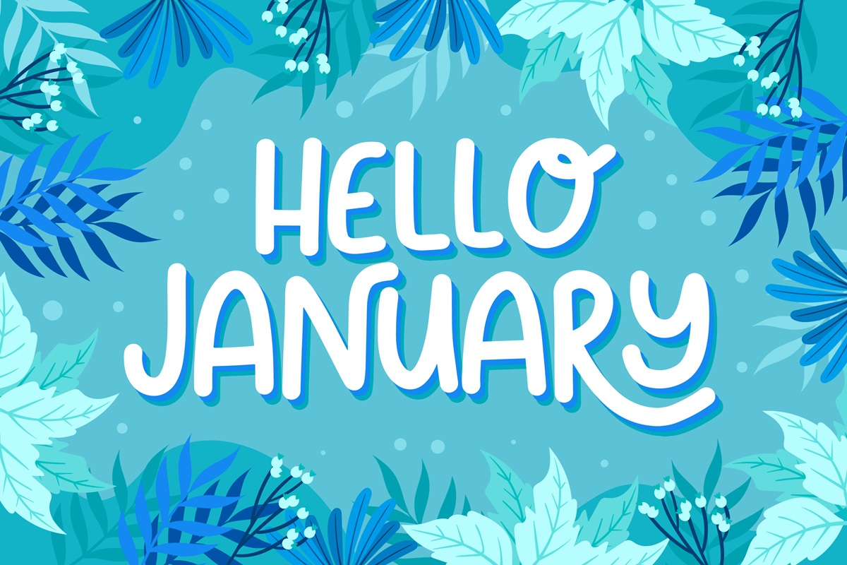 Ilustrasi bulan Januari 2026. (Foto/freepik)