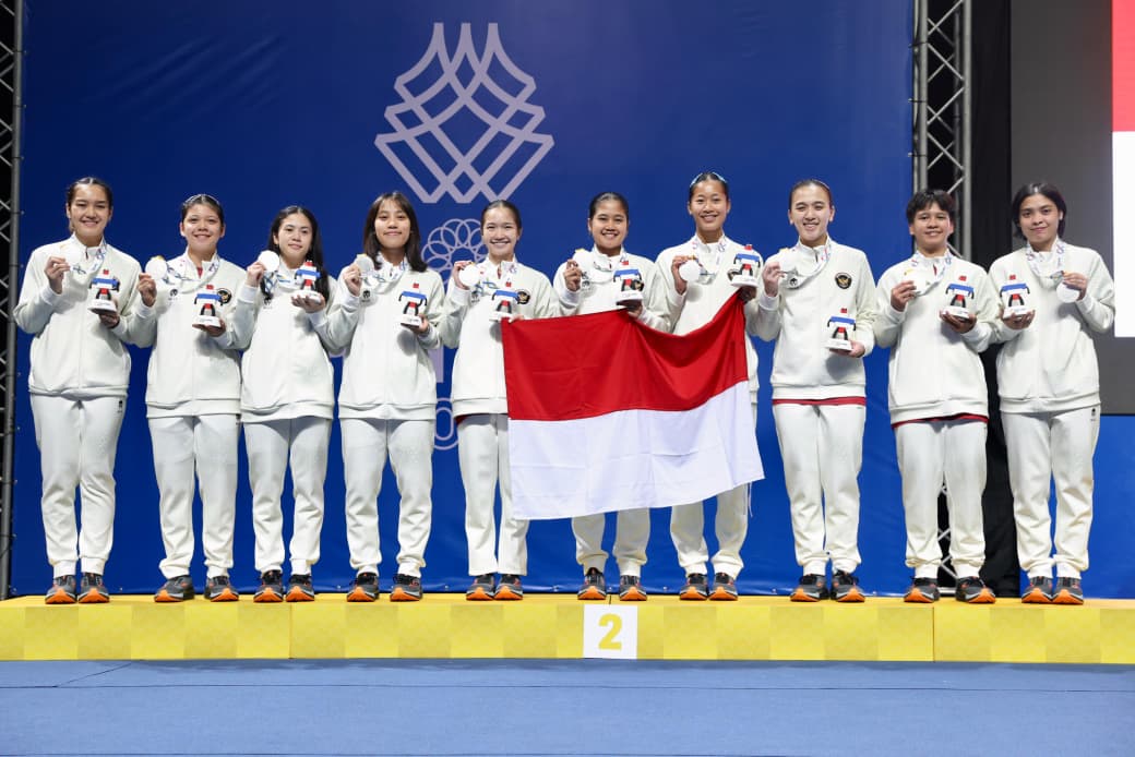 Tim Badminton Beregu Putri Indonesia. (Foto/PBSI)