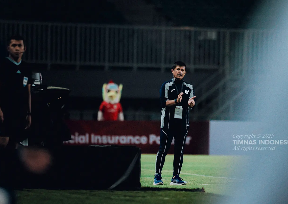 Pelatih Timnas Indonesia U-22 Indra Sjafrie. (Foto/Timnas Indonesia)