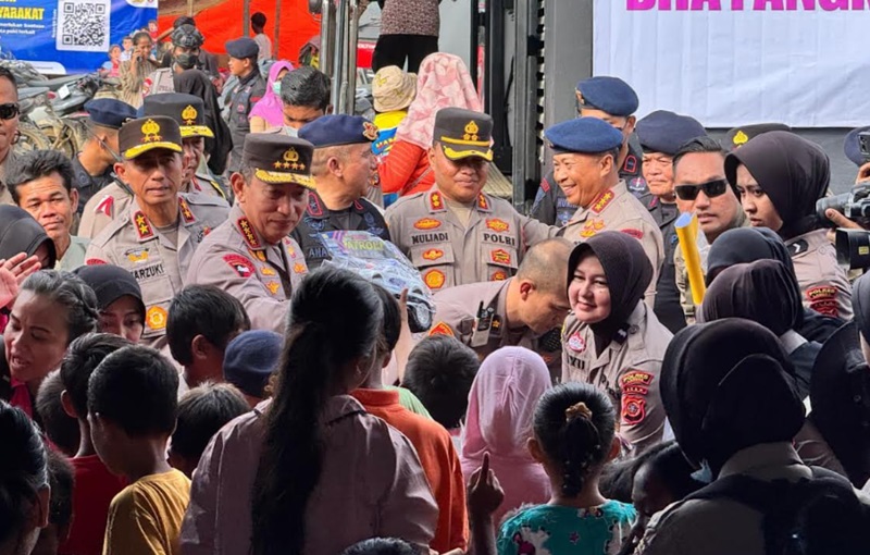 Kapolri Jenderal Listyo Sigit Prabowo kirim bantuan (Beritanasional/Bachtiar)