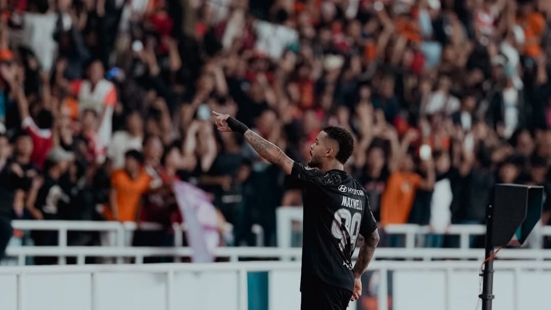 Striker Persija Jakarta, Emaxwell Souza de Lima. (Foto/ileague.id)