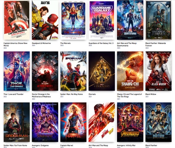 Urutan film Marvel sesuai timeline cerita, wajib dibaca sebelum marathon MCU. (BeritaNasional/Marvel.com)