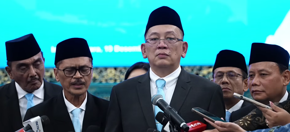 Komisioner KY Tegaskan Komitmen Perkuat Peradilan Bersih dan Bermutu. (Foto/YouTube Sekretariat Presiden)
