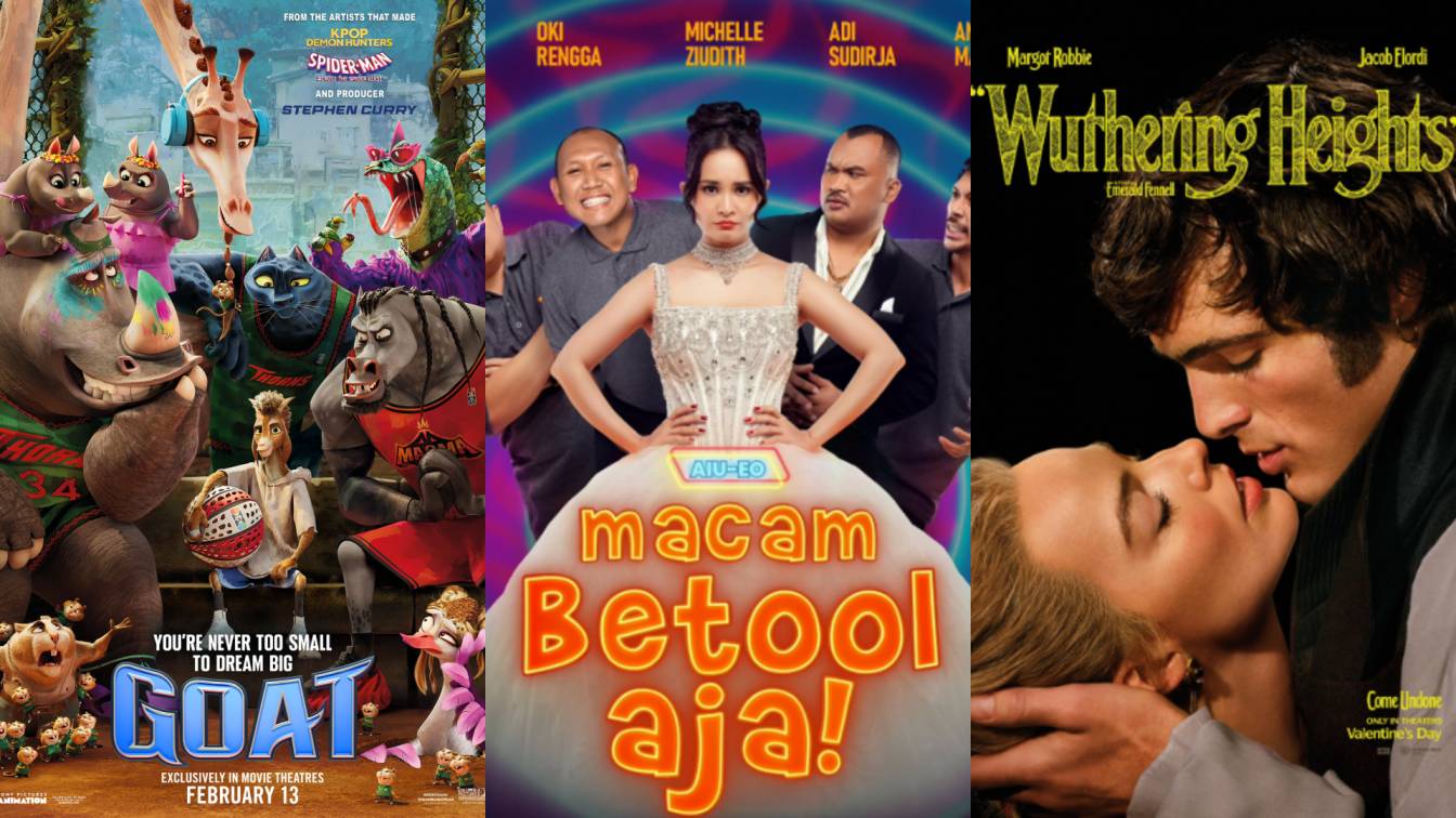 Film bioskop terbaru 2026. (BeritaNasional/Sony/Film Macam Betool/Warner Bros.)