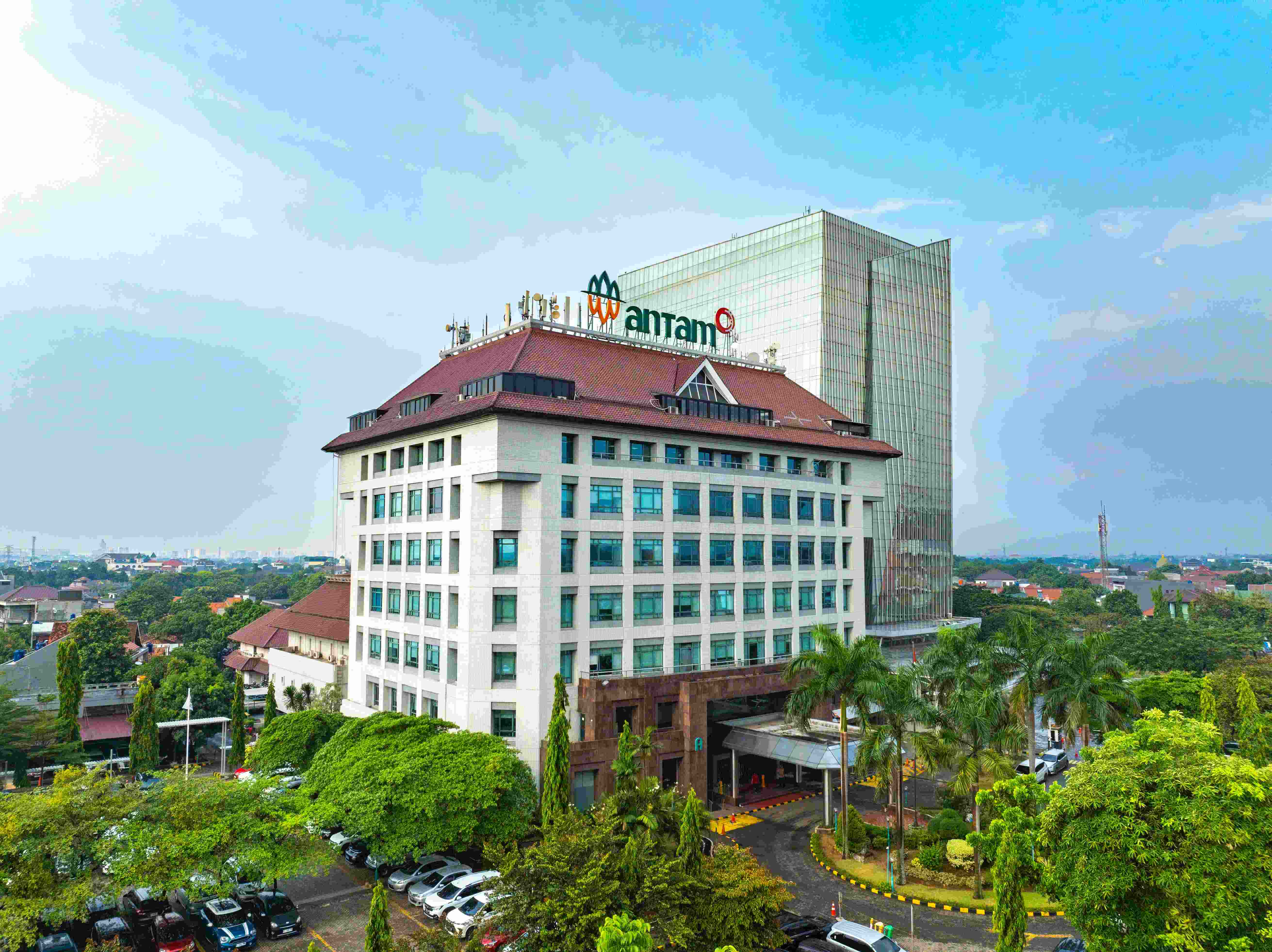 Gedung Antam di Jakarta. (Foto/Dok Antam)