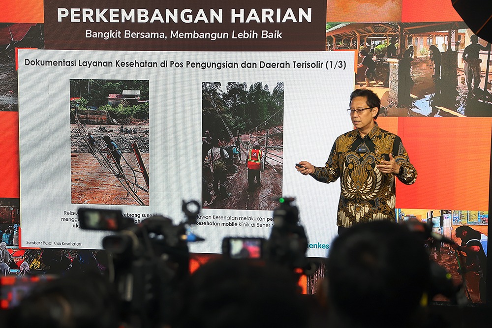 Menteri Kesehatan Budi Gunadi Sadikin. (BeritaNasional/Elvis)