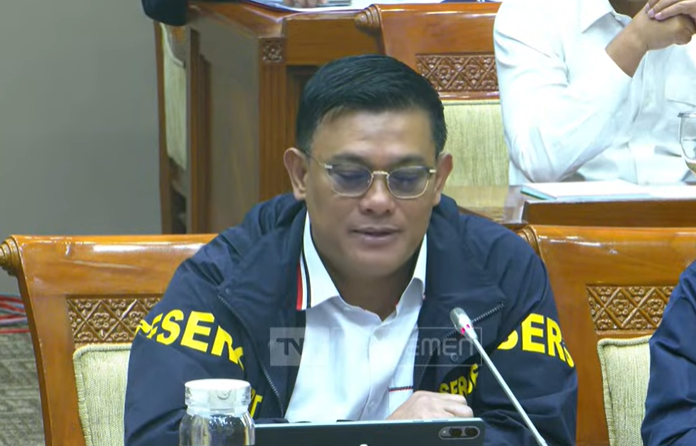 Dirtipideksus Bareskrim Brigjen Pol Ade Safri Simanjuntak. (Foto/YouTube DPR)
