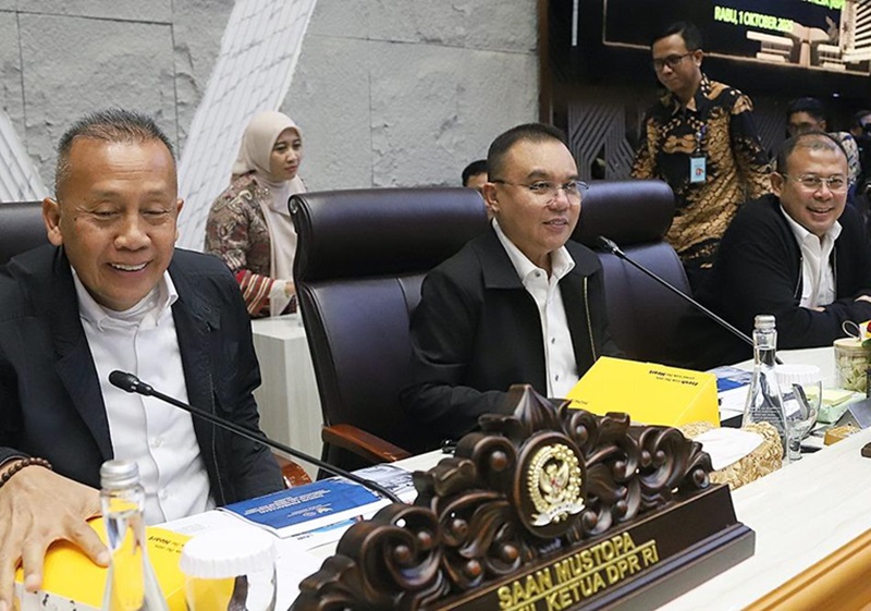Wakil Ketua Komisi III DPR RI Saan Mustopa (Beritanasional/Elvis)