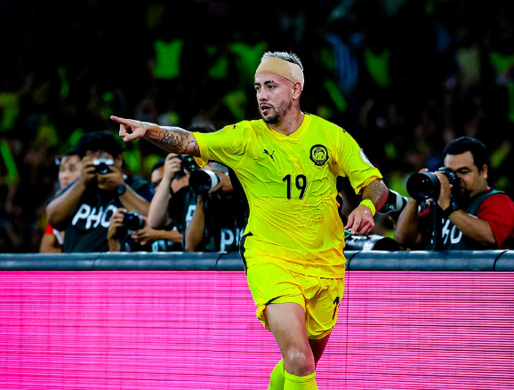 Pemain naturalisasi Malaysia, Rodrigo Holgado. (Foto/instagram rodrigoholgado)