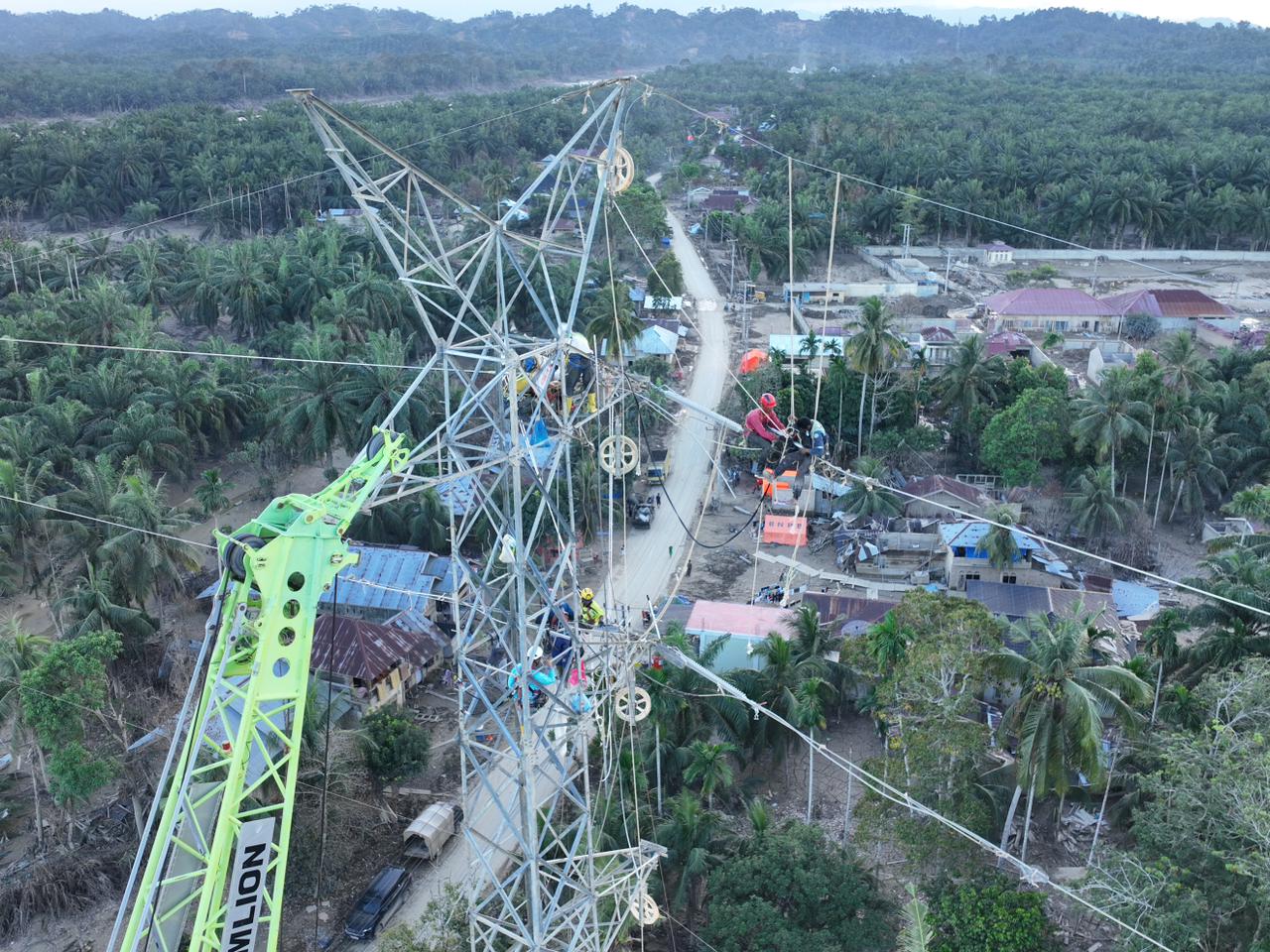 PLN Intensif Awasi Sistem Kelistrikan Sumatera Pascablackout. (Foto/PLN)
