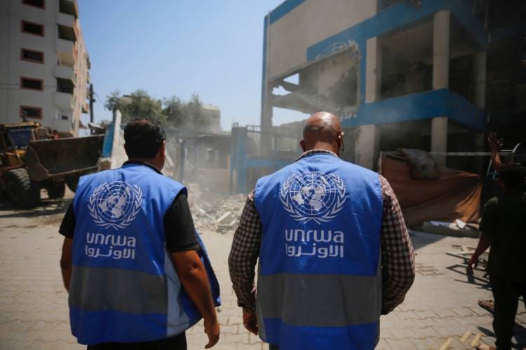 Ilustrasi sukarelawan UNRWA di Gaza. (Foto/Dok UNRWA)