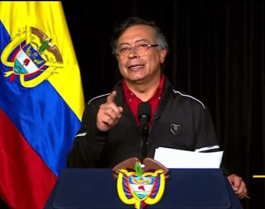 Presiden Kolombia Gustavo Petro tak gentar hadapi ancaman serangan Trump. (BeritaNasional/Instagram Gustavo Petro)