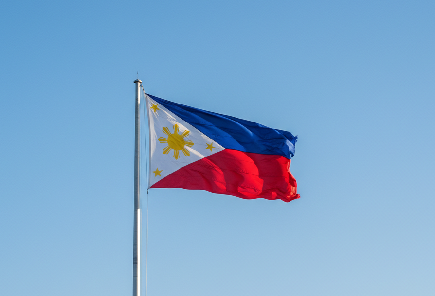 Bendera Filipina. (BeritaNasional/Gemini AI-Kiswondari)